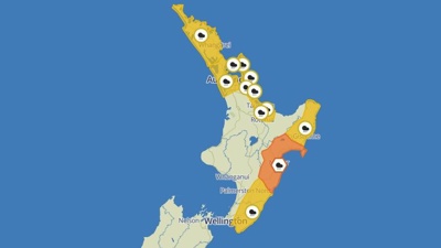 Rain-maker: Warning severe North Island weather could cause flash flooding