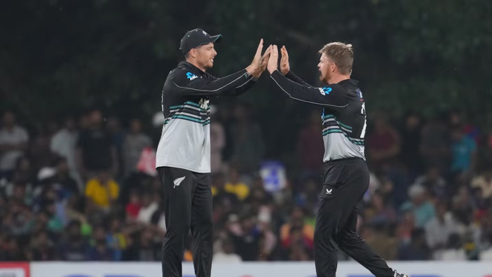 Glenn Phillips finished with 3-6 to lead the Black Caps to victory against Sri Lanka. Photo / Photosport