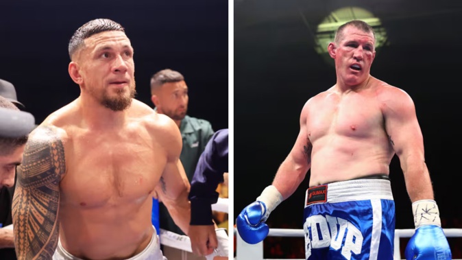 Sonny Bill Williams and Paul Gallen will clash in the ring. Photo / Getty Images
