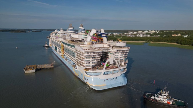 At Over 250,000 Gross Tonnage, Icon Of The Seas Is The World's Largest Cruise Ship. Photo / Supplied, Royal Caribbean