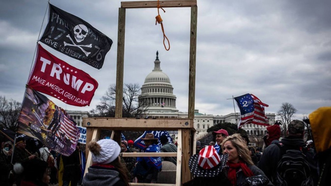 Fearing political violence on January 6, Facebook's engineers raced to tweak internal controls to halt disinformation and incitement. (Photo / Getty Images)