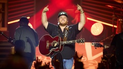 Country superstar Luke Combs is ready to take Eden Park by storm starting this Friday. Photo / David Bergman