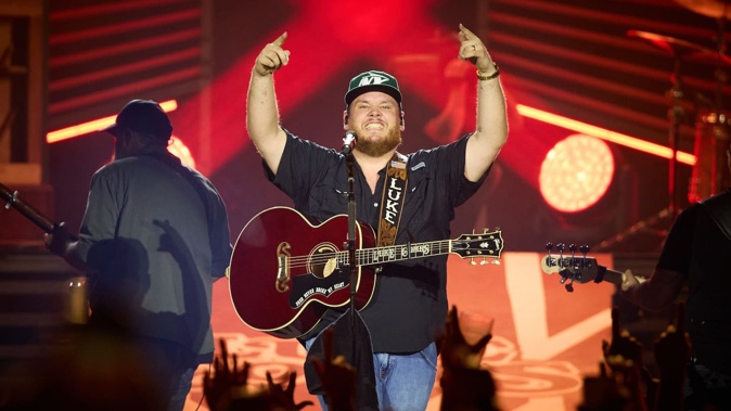 Country superstar Luke Combs is ready to take Eden Park by storm starting this Friday. Photo / David Bergman
