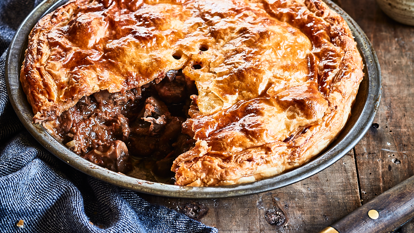 Winter warmer: Nici Wickes' rich and hearty Beef and Mushroom Pie R