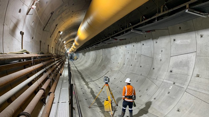The CRL is a 3.45km twin-tunnel underground rail link below Auckland city centre. Photo / Supplied