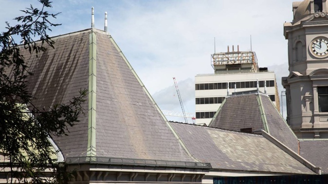 The original roof of the Auckland Art Gallery. Photo / Sylvie Whinray
