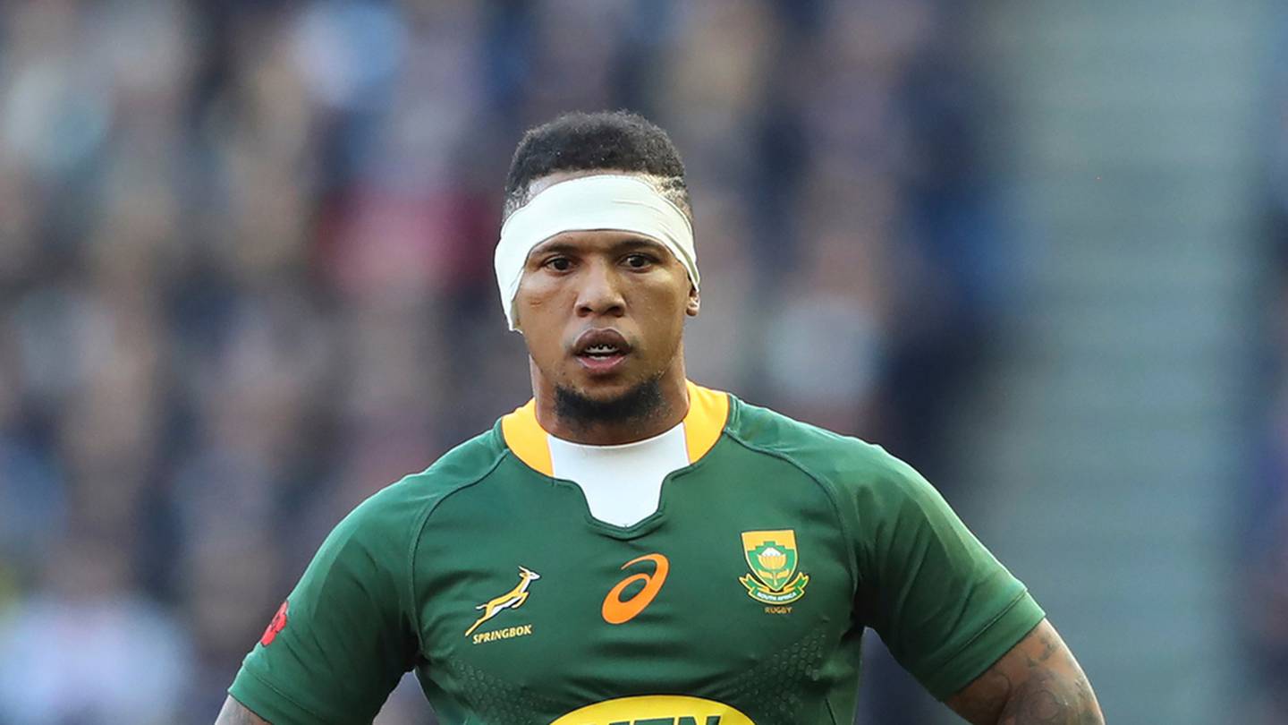South Africa's Elton Jantjies. Photo / AP