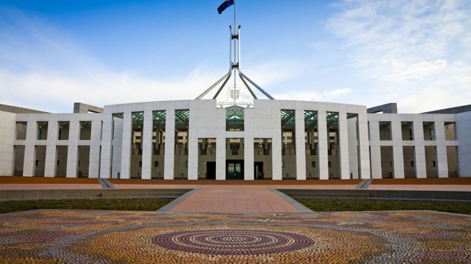 The Australian Parliament House in Canberra. Photo / Getty Images