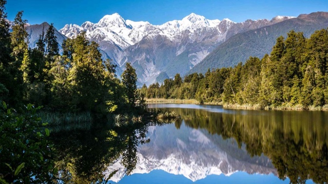 Glacier Country Glory At Lake Matheson. Photo / Shellie Evans Photography