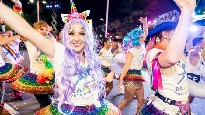 Sydney Gay and Lesbian Mardi Gras Parade unites hundreds of thousands of revellers. Photo / Destination NSW