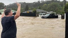 Rānui residents have called for Auckland Council to step up and maintain the streams in the area as houses were swept away in the floods. Photo / Supplied.