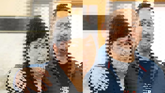 Labour Minister Nanaia Mahuta and husband Gannin Ormsby. (Photo / NZME)