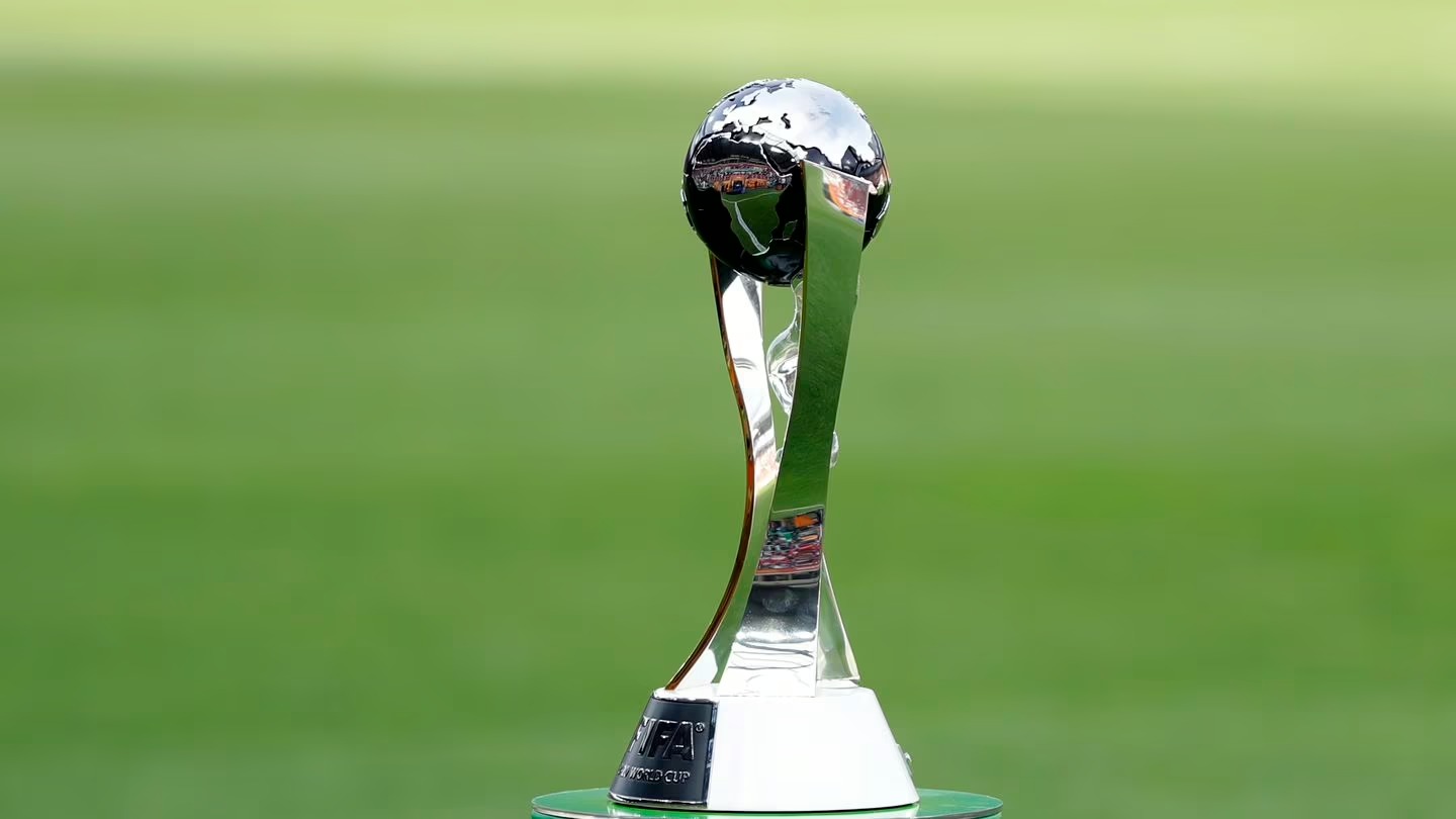 The Under-20 Fifa World Cup trophy. Photo / AP