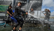 Burling guides NZ to first SailGP event win