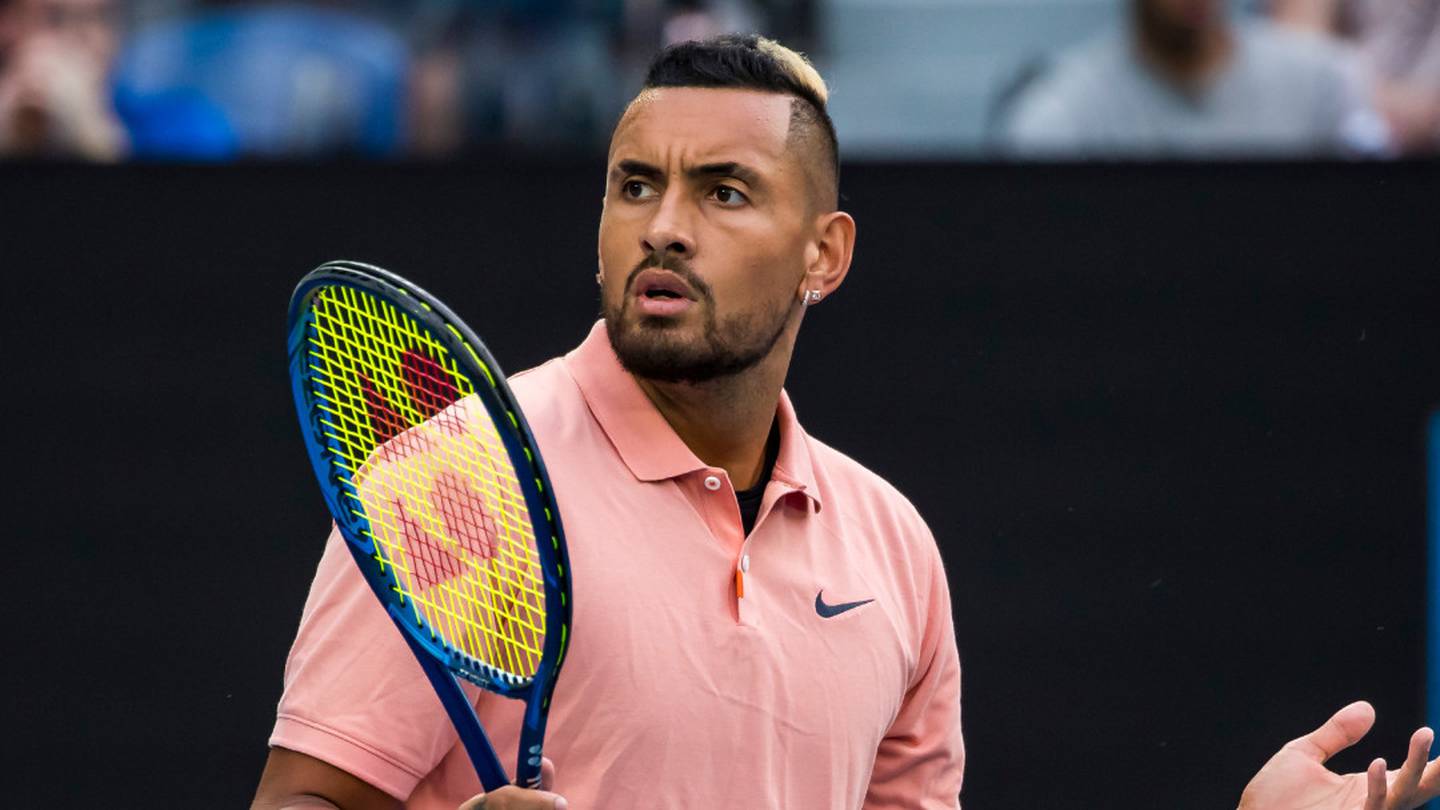 Nick Kyrgios has been charged with common assault of his ex partner. Photo / Photosport