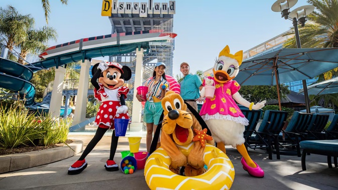 Disneyland performers who help bring Mickey Mouse, Cinderella and other characters to life chose to unionise following a three-day vote . Photo / Christian Thompson, Disneyland Resort