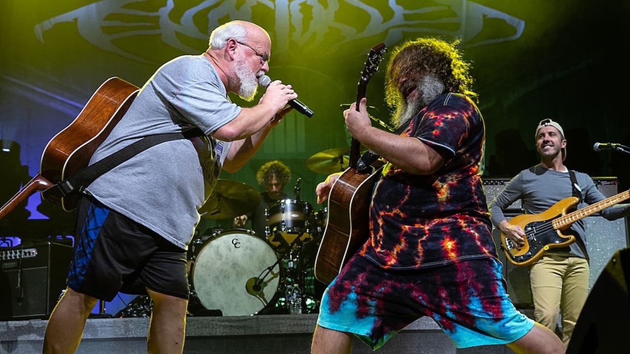 Kyle Gass (left) and Jack Black of Tenacious D. Photo / Getty Images