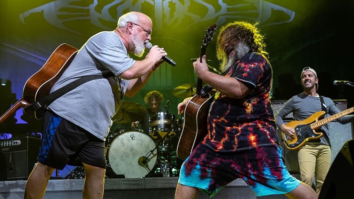 Kyle Gass (left) and Jack Black of Tenacious D. Photo / Getty Images