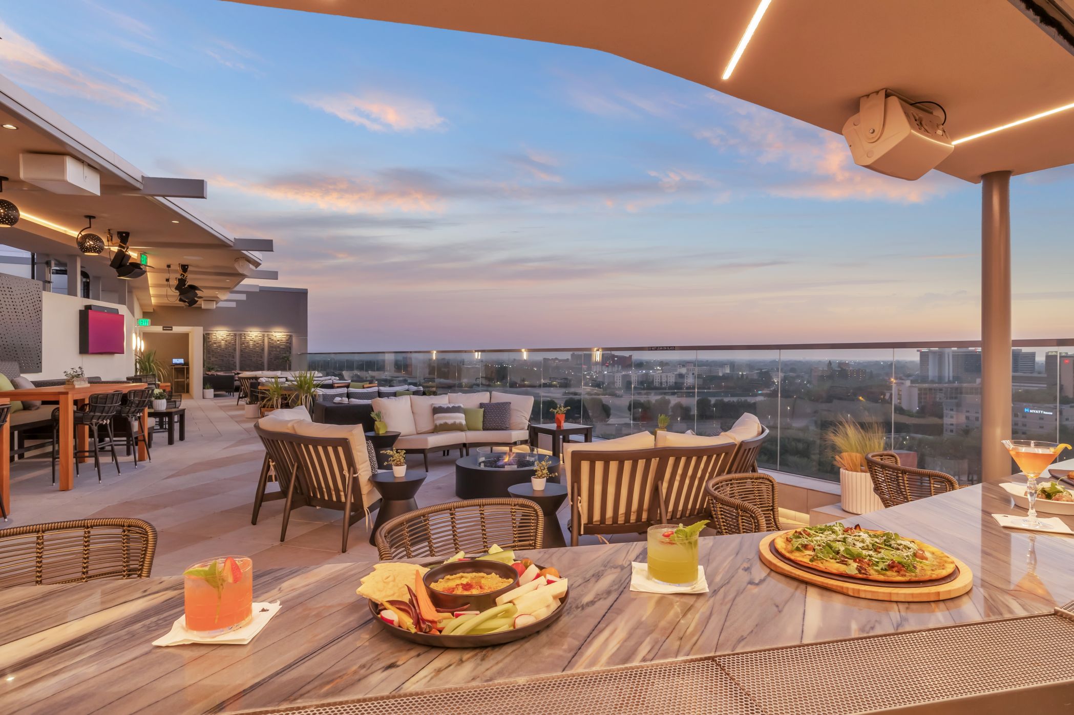 Rooftop at JW Marriott Anaheim Resort. Photo / Visit Anaheim