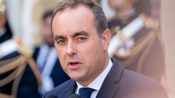 Sebastien Lecornu, France's outgoing Prime Minister, says now is not the time to change the president. Photo / Getty Images
