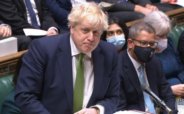 UK Prime Minister Boris Johnson is facing a make-or-break moment with report due this week into the 'Partygate' scandal.' (Photo / Getty Images)
