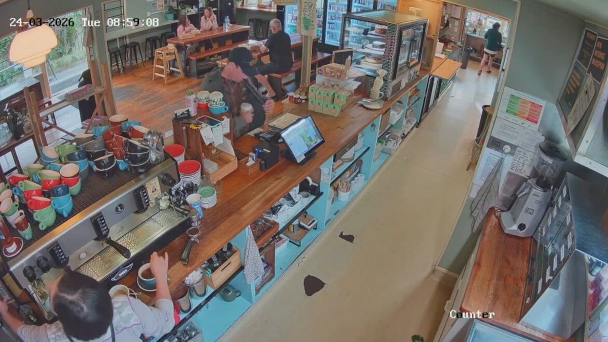 Watch: Tip jars stolen from two Rotorua cafes