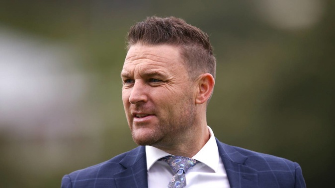 Former Black Caps cricket captain Brendon McCullum. (Photo / Getty)