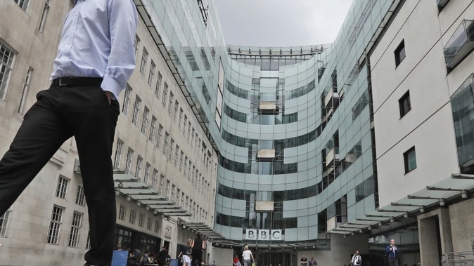 The BBC said in a statement on Sunday that it 'first became aware of a complaint in May'. Photo / AP