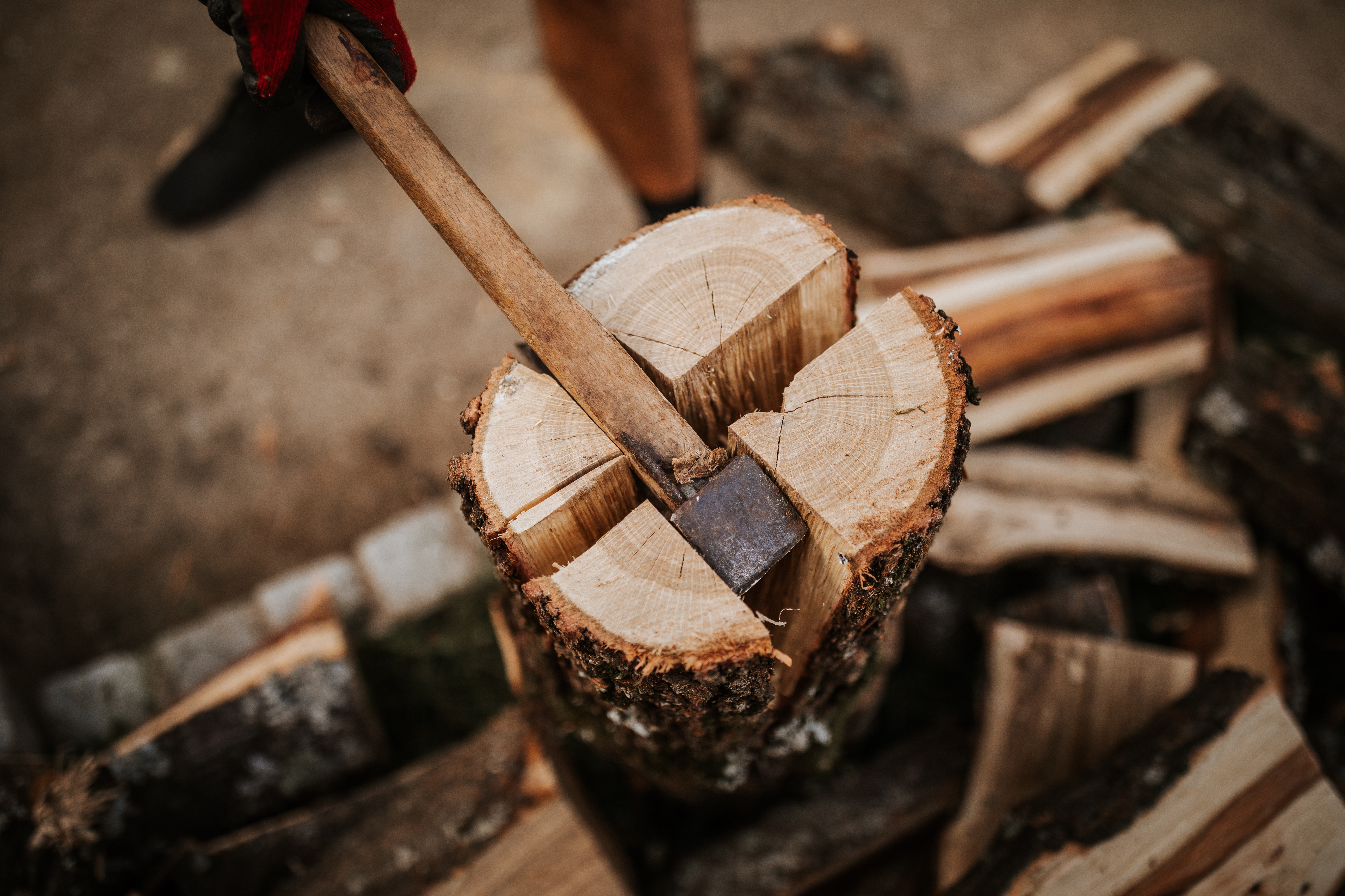 'Lost for words': Mathew Gower secures woodchopping title in Budapest 