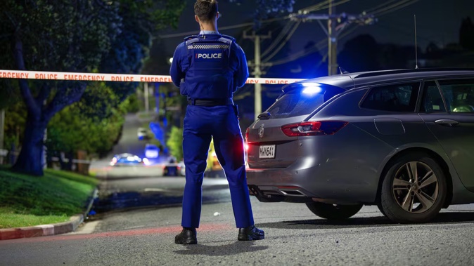 The 26-year-old man arrived at a northwest Auckland house wielding a homemade pipe firearm and accompanied by an associate brandishing a machete. File photo / NZME