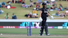 Sophie Devine's wicket came at an inopportune time for the White Ferns. (Photo / Getty)