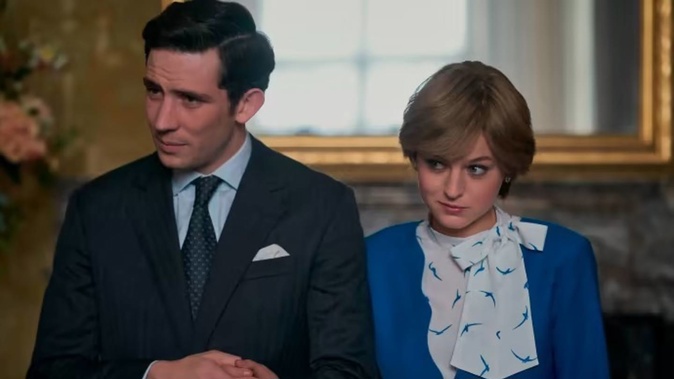 A scene from the Netflix series The Crown. Photo / Supplied