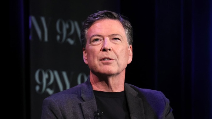 James Comey indicted on false statements and obstruction charges. Photo / Getty Images