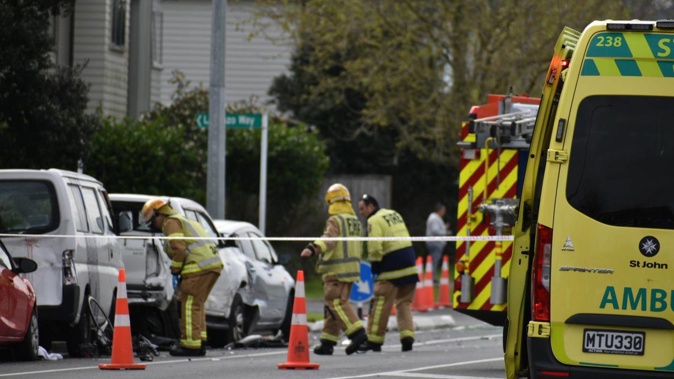 Cyclist David Lane was killed in the crash in Stancombe Rd in the suburb of Flat Bush just after 8am on Saturday September 17. Photo / Darren Masters