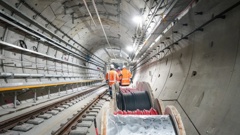 The City Rail Link has largely been built and the controls systems are being installed and tested. Photo / Corey Fleming