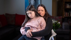 Ten-year-old Aria Bradley, with mum Pauline, was in a horrific head-on crash as a toddler. She was discharged from Starship children&#x27;s hospital with an undiagnosed traumatic brain injury. Photo / Michael Craig