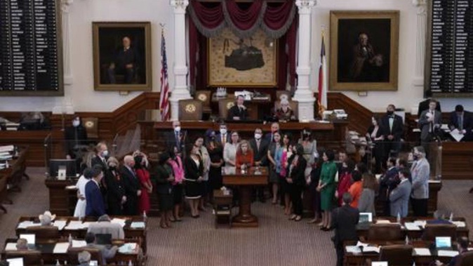 A Texas law banning most abortions in the state took effect on Sept. 1 but the Supreme Court has yet to act on an emergency appeal to put the law on hold. (Photo / AP)