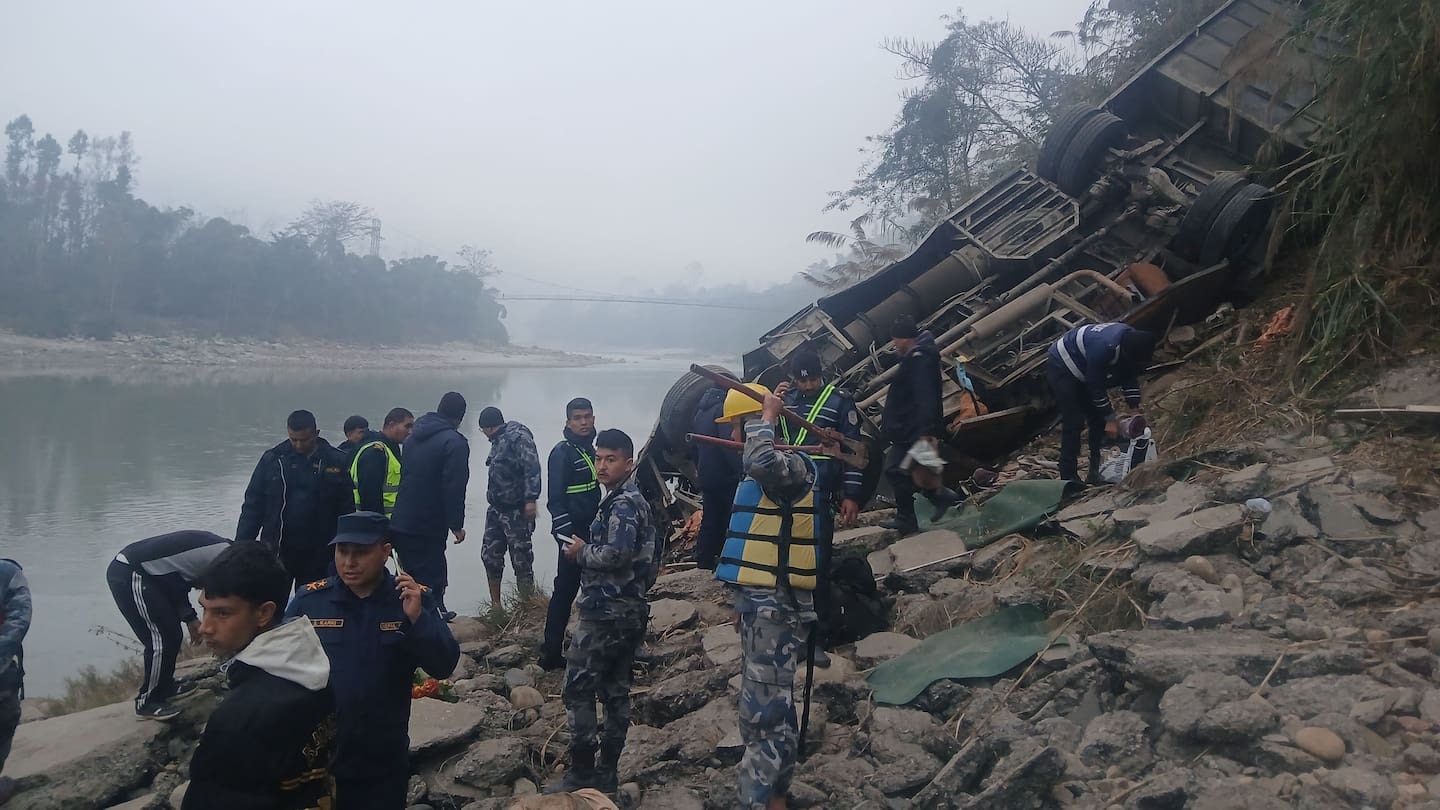 Kiwi woman, 27, injured after bus plunges 200m into Himalayan river, killing 19
