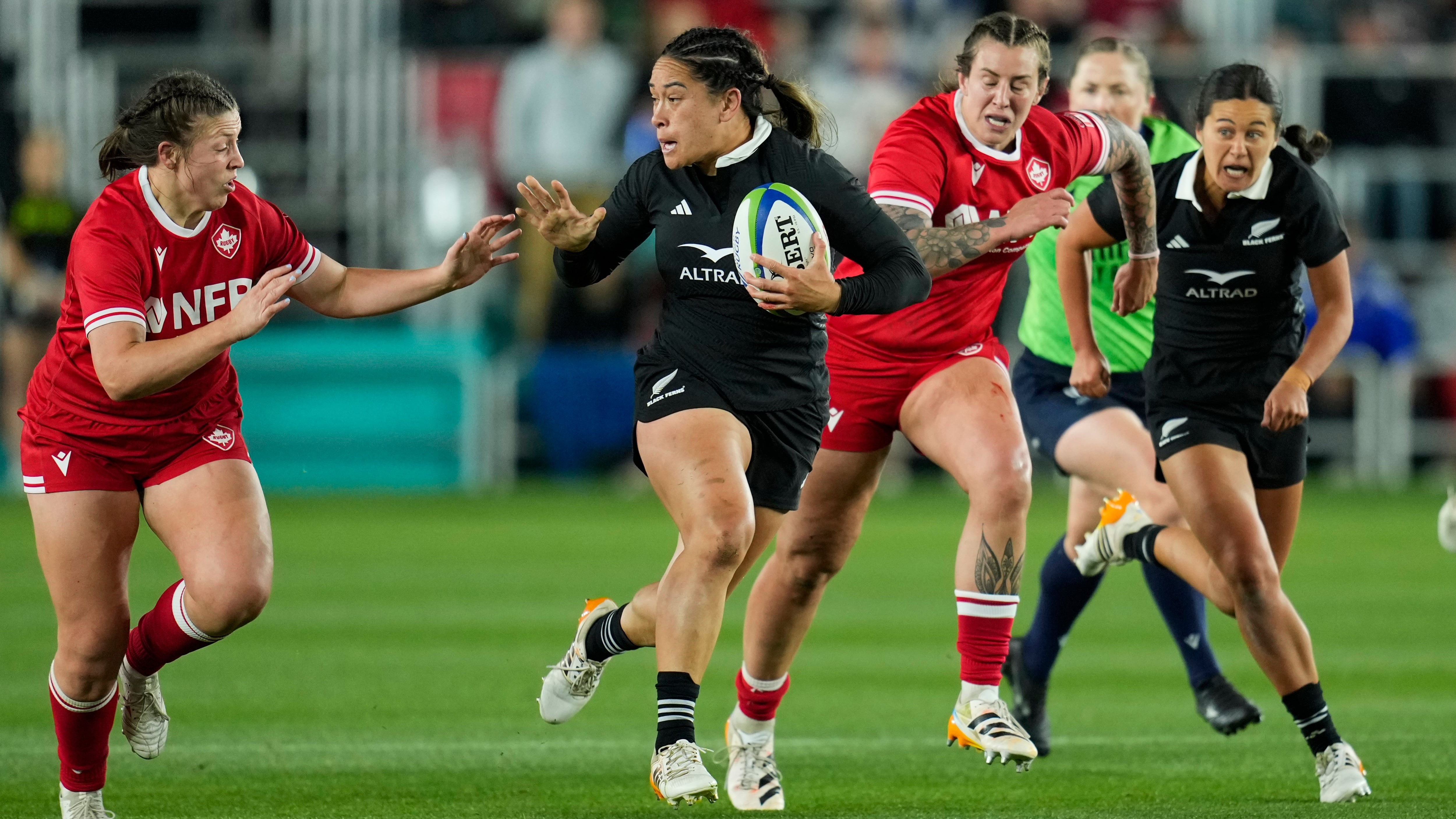 Black Ferns claim 22-point win over Canada