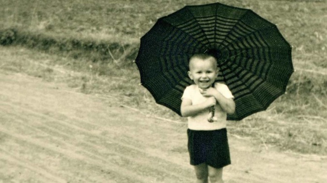 Kola Klimczyk, photographed 18 months after his liberation from Auschwitz, was adopted by a Polish couple. Photo / Supplied