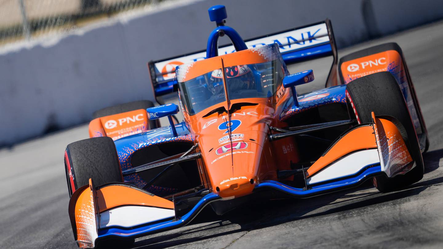 Scott Dixon claimed his 52nd career IndyCar win. Photo / AP