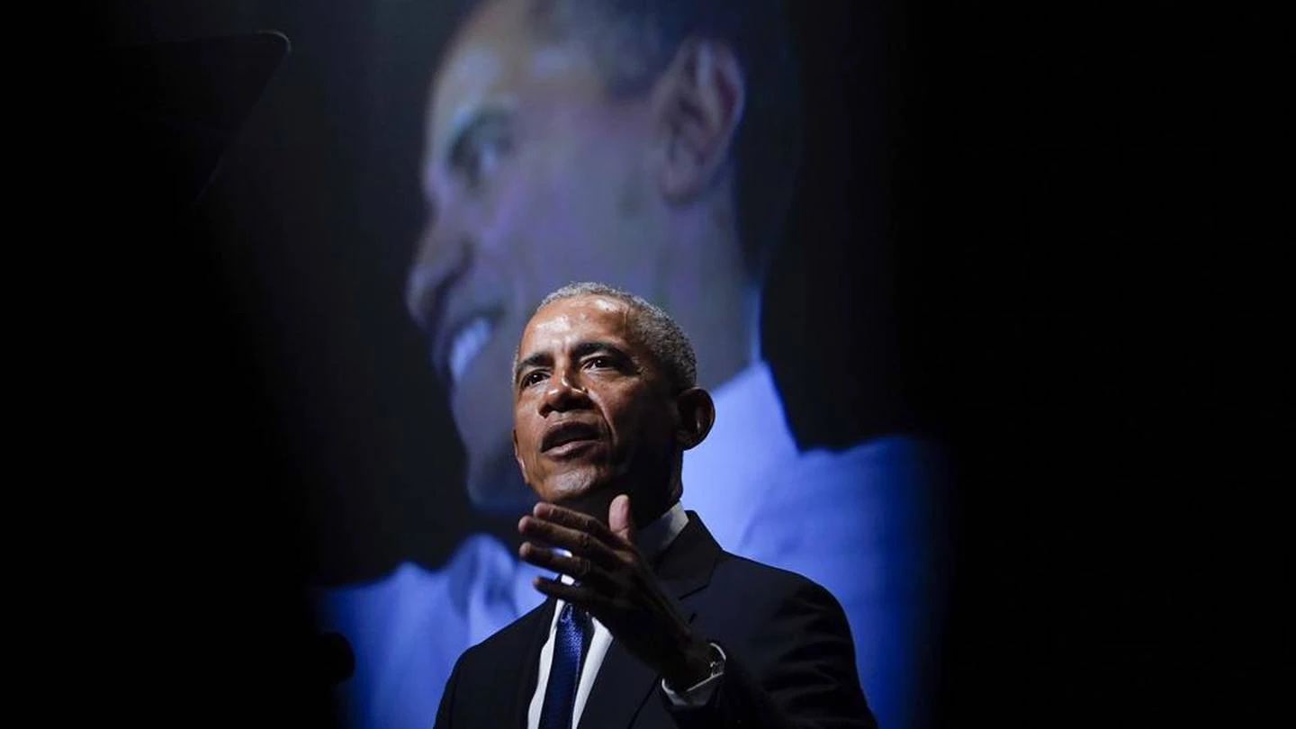 Former President Barack Obama has tested positive for Covid 19. (Photo / AP)