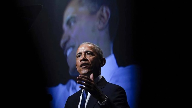 Former President Barack Obama has tested positive for Covid 19. (Photo / AP)