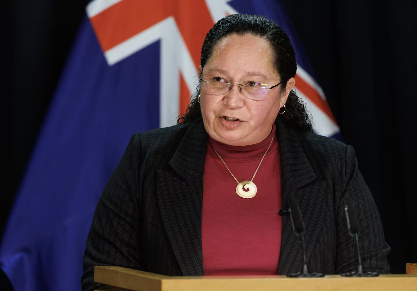 Associate Justice Minister Nicole McKee is banning the ATMs. Photo / Mark Mitchell