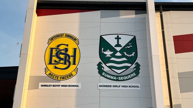 The schools which share premises have been put into lockdown. Photo / Supplied
