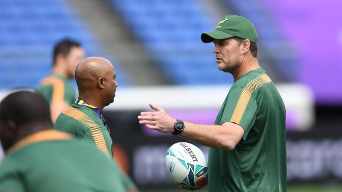 Springboks coach Rassie Erasmus. Photo / NZ Herald
