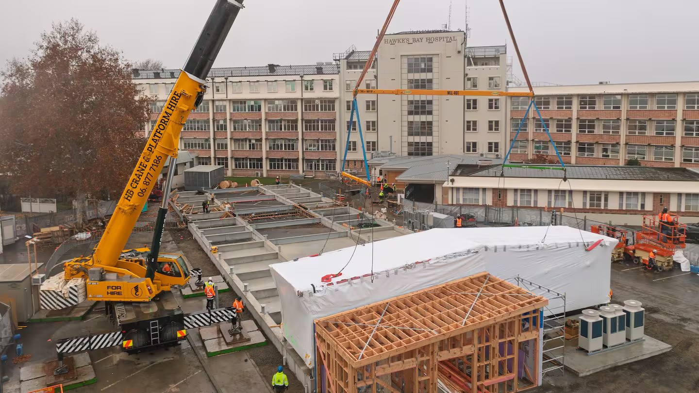 New 28-bed surgical ward takes shape at Hawke’s Bay Hospital