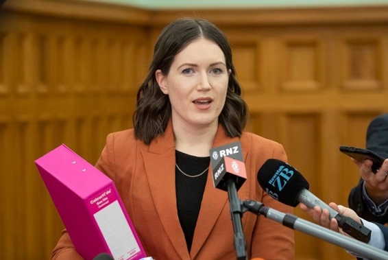 Workplace Relations Minister Brooke van Velden. Photo / Mark Mitchell