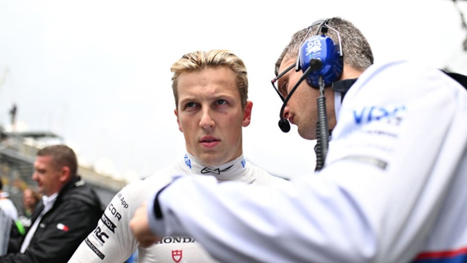 Liam Lawson at the Brazilian Grand Prix. Photo / Getty Images