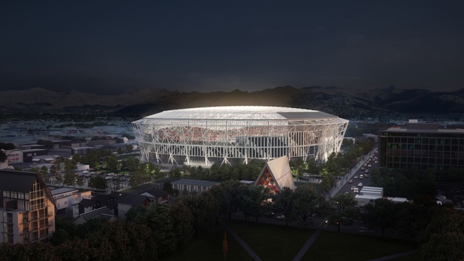 Te Kaha, Christchurch's multi-use arena stadium. Photo / Christchurch City Council